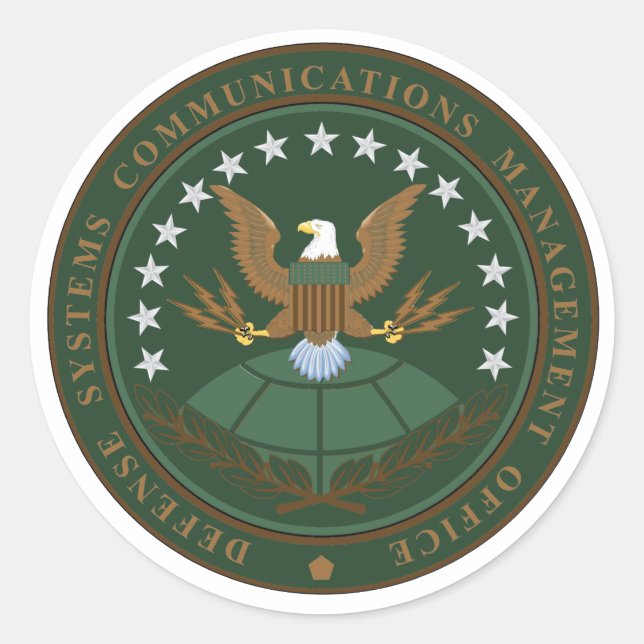 Sello de DSCMO atenuado (Anverso)