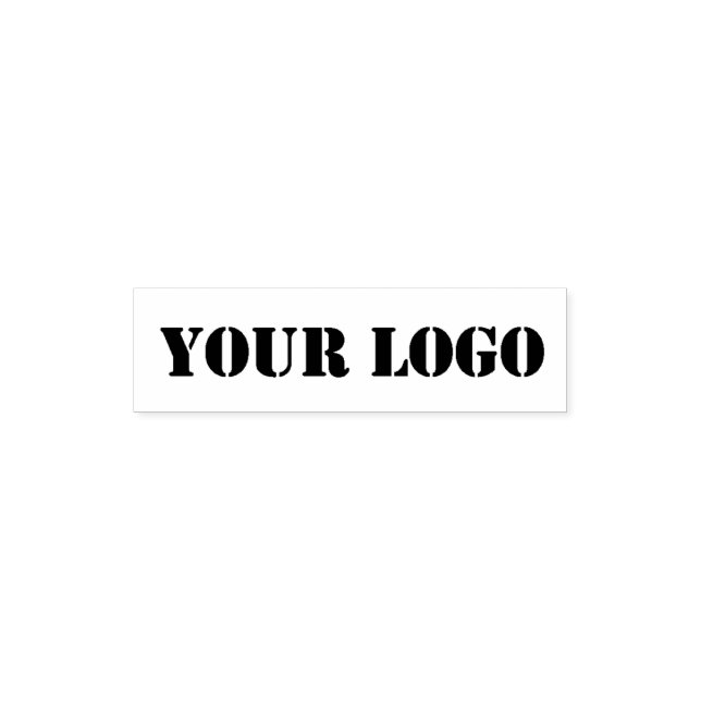 Sello de empresa personalizado con logotipo de neg (Diseño)