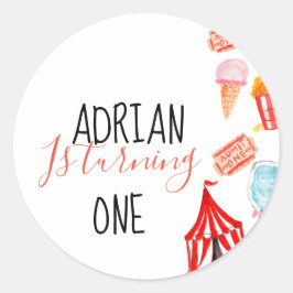 Sello de enevelope de la fiesta de cumpleaños del