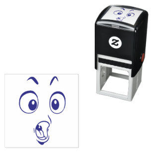 Sello de Entintado Automático Cara Emotican