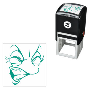 Sello de Entintado Automático Cara Emotican