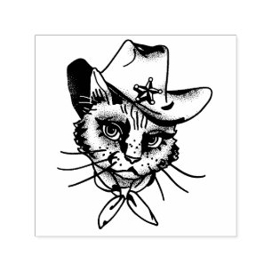 Sello de entintado automático Kitty