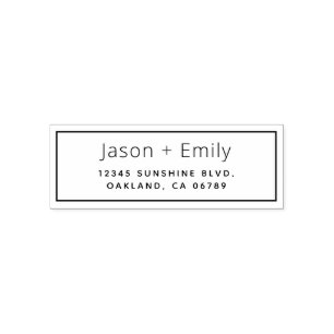 Sello de entrada automática de dirección de retorn