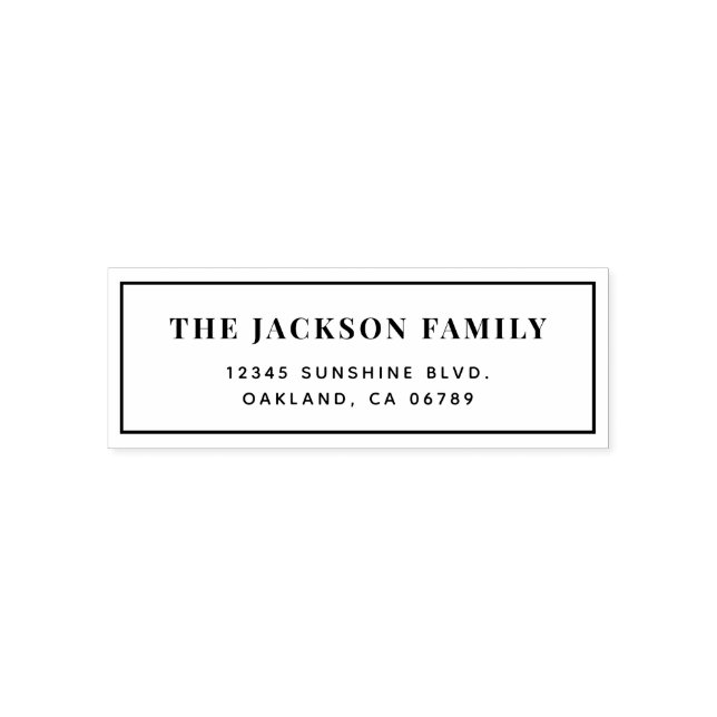 Sello de entrada automática de dirección de retorn (Diseño)