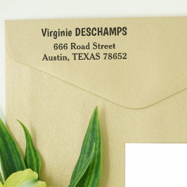 Sello de entrada automática de dirección de retorn