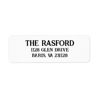 Sello de entrada automática de dirección de retorn