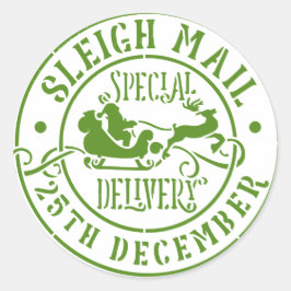 sello de entrega especial de sleigh Mall