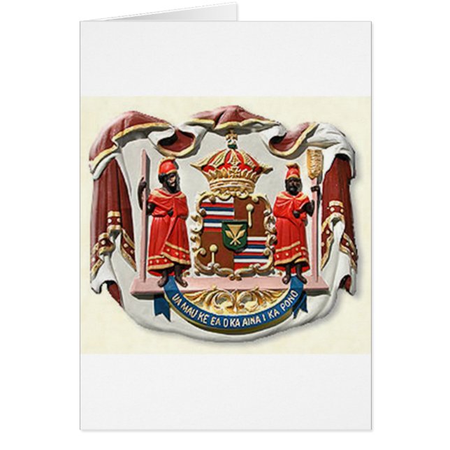 Sello de escudo de armas de Hawái (Frente)