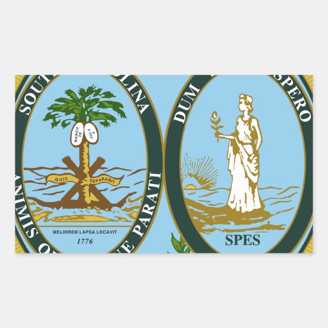 Sello de Estado de Carolina del Sur (Anverso)