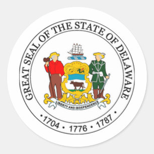 Sello de estado Delaware