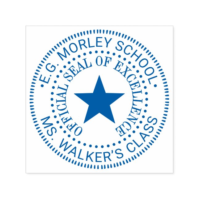 Sello de Excelencia Oficial de la Estrella de la E (Diseño)