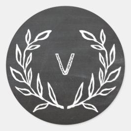 Sello de feriado de la guirnalda del tablero de ca