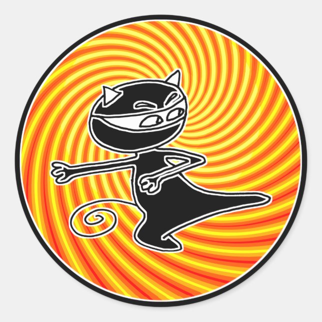 Sello de gato Ninja (Anverso)