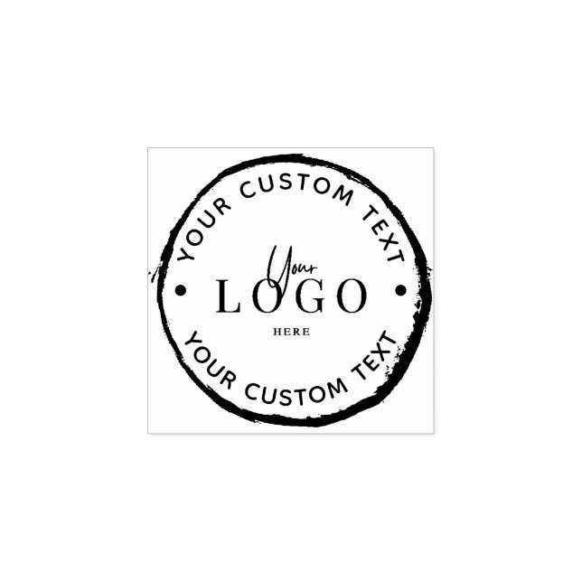 Sello de goma con logotipo personalizado (Impresión)