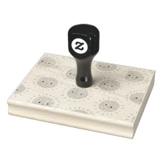 Sello de goma de 4" x 5", color de almohadilla de 