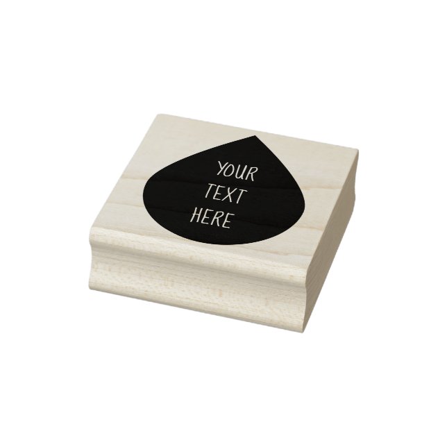 Sello de goma de aceites esenciales de gota de ace (Sello)