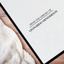 Sello de goma de autotinta mínima personalizada