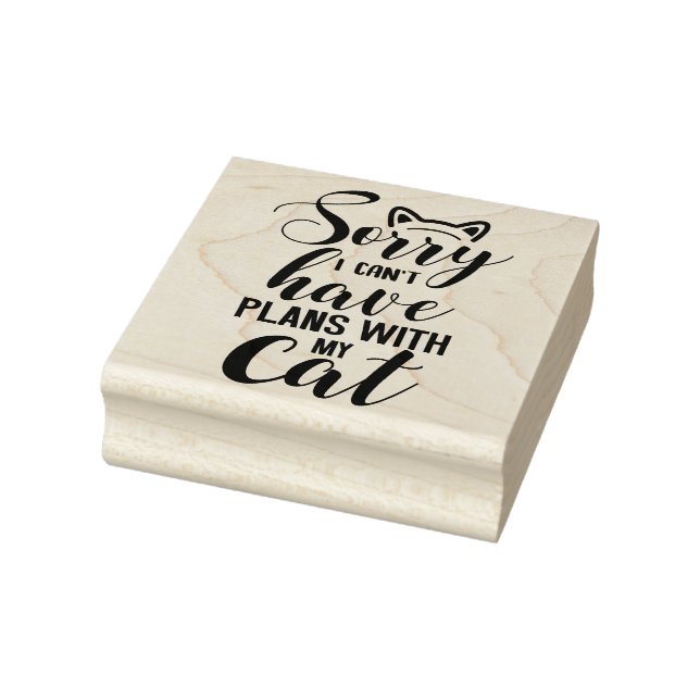 Sello de goma de citas de Cat (Sello)