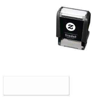 Sello de goma de entintado automático