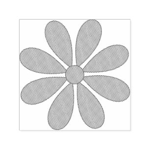 Sello de goma de entintado automático