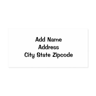 Sello de goma de entintado automático moderno