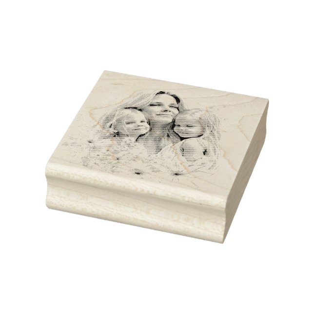 Sello de goma de foto personalizado (Sello)