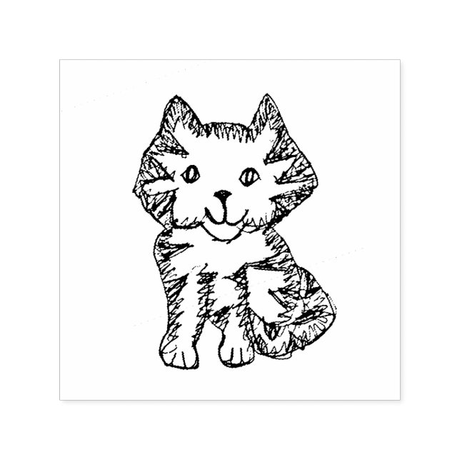Sello de goma de gato (Diseño)