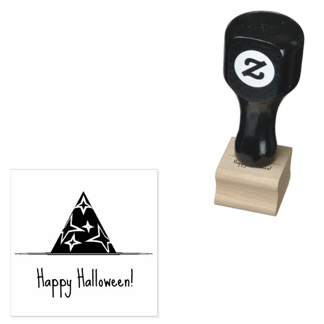 Sello de goma de Gorra de brujas (Sellado)