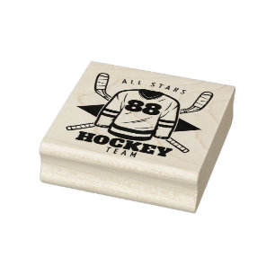 Sello de goma de hockey