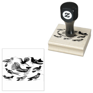 Sello de goma de Hummingbirds