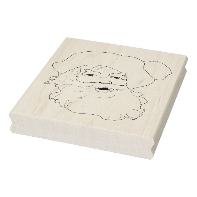 Sello de goma de la invención de Santa Cláusula (Sello)