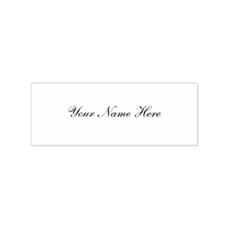 Sello de goma de madera personalizado