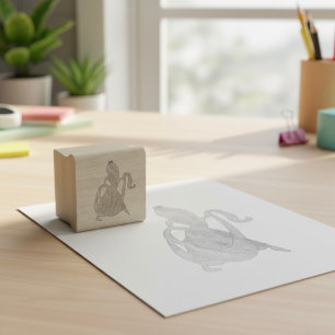 Sello de goma de Rapunzel