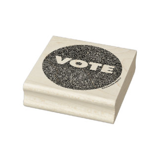 Sello de goma de VOTO