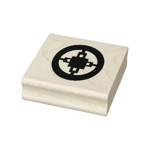 Sello de goma de Wood Adinkra (Inteligencia)