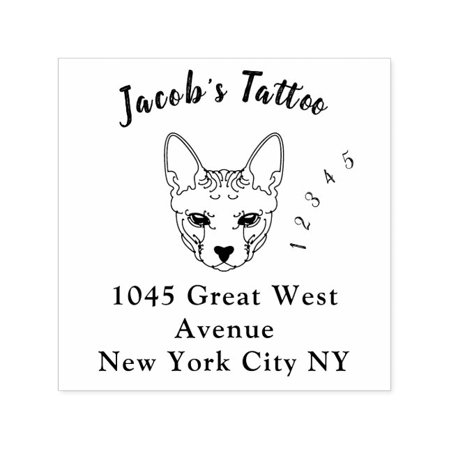 Sello de goma del árbol de fuentes limpio Realment (Diseño)