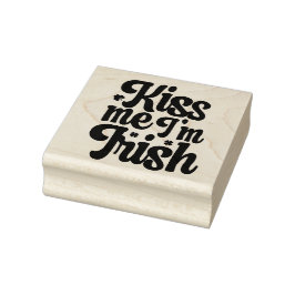 Sello de goma del Día de San Patricio