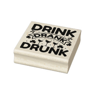 Sello de goma del Día de San Patricio