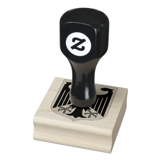 Sello de goma del escudo de armas de Alemania (Sello)