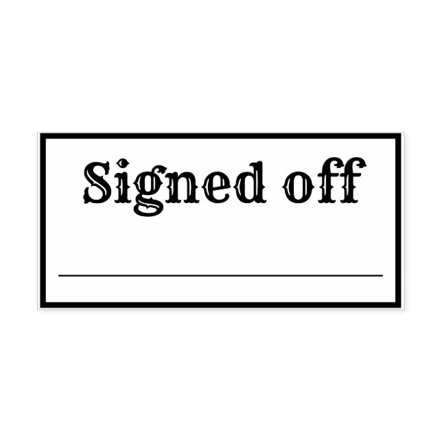 Sello de goma desactivado (Impresión)