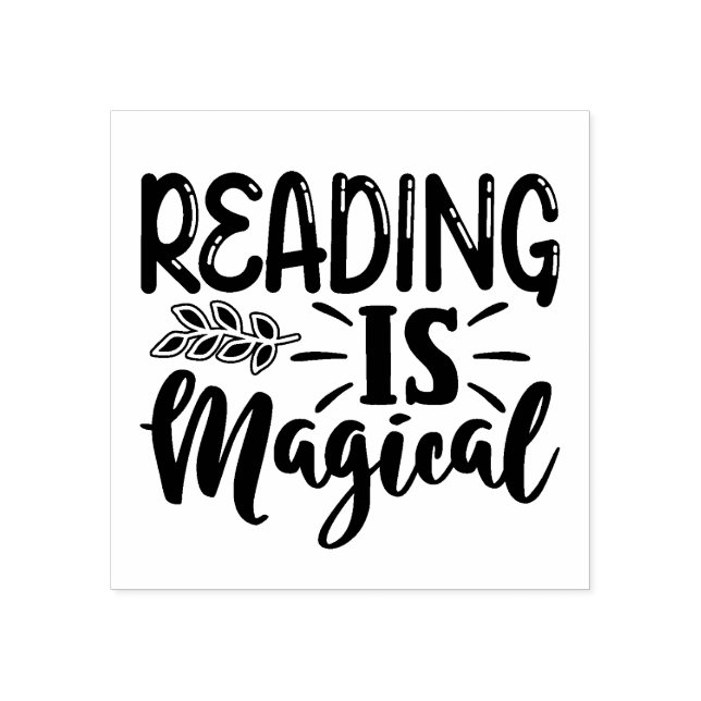 Sello de goma mágico de lectura (Impresión)