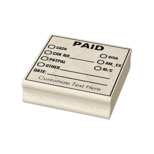 SELLO DE GOMA PAGADA