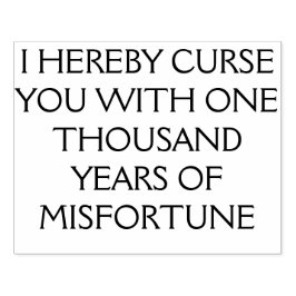 sello de goma para brujas ocupadas y vengativas