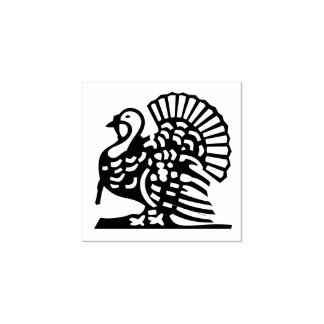 Sello de goma "Pavo"