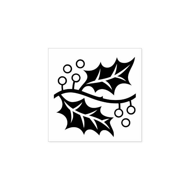 Sello de goma Personalizado de decoración estacion (Impresión)