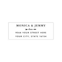 Sello de goma personalizado de tinta automática co