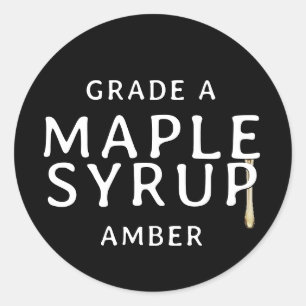 Sello de goteo pegajoso Grunge AMBER grado MAPLE S