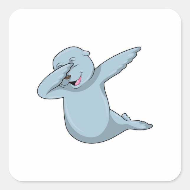 Sello de Hip Hop Dance Dab (Anverso)