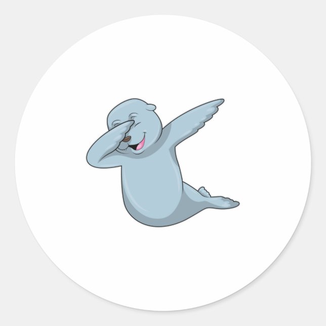 Sello de Hip Hop Dance Dab (Anverso)