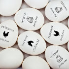Sello de huevo | Granja familiar, huevos frescos